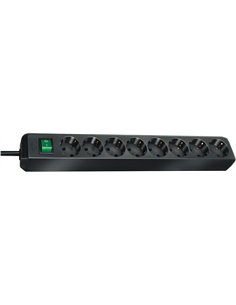 Brennenstuhl-1152300015-Base múltiple Eco-Line negra con interruptor (3 tomas y 1.5 m) 2