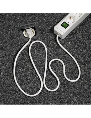Brennenstuhl-1159520400-Base múltiple Eco-Line blanca con interruptor (6 tomas y 3 m)