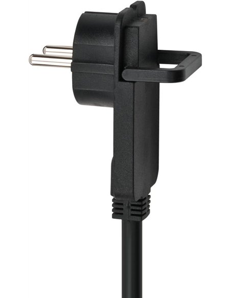 Brennenstuhl-1153100100-Base múltiple Comfort-Line Plus negra con clavija plana (4 tomas)