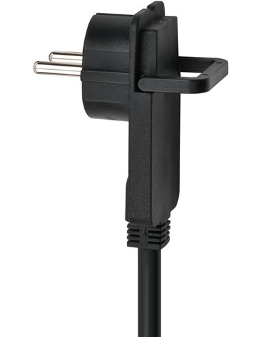 Brennenstuhl-1153300100-Base múltiple Comfort-Line Plus negra con clavija plana (6 tomas)