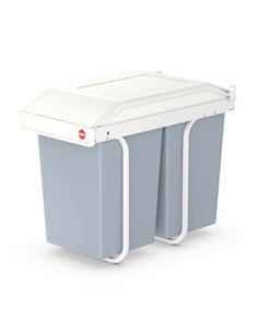 Hailo-3659-001-Cubo de reciclaje integrable Multi-Box duo L de 2x14 litros 2