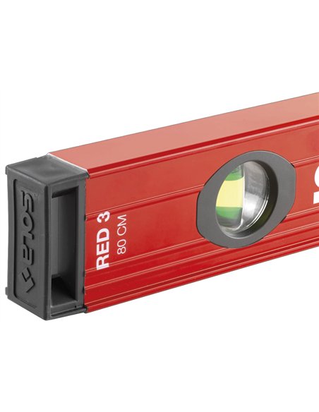 Sola-RED380-Nivel de burbuja de aluminio RED 3 (80 cm)