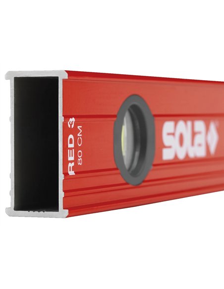Sola-RED380-Nivel de burbuja de aluminio RED 3 (80 cm)