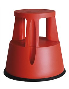 Gierre-B0020-Taburete de plástico con ruedas Rollingstep (241 cm)