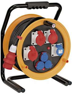Brennenstuhl-1319110010-Enrollacables Brobusta CEE 4 IP44 H07RN-F 5G2,5 (40 m)