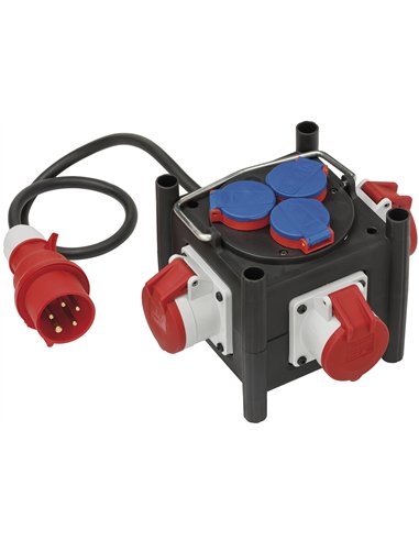 Brennenstuhl-1153680100-Distribuidor de corriente compacto IP44 BSV 3 LS (1 m)