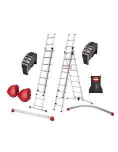 Hailo-1834789-Estabilizador recto de 80 cm para escaleras ProfiStep de 1 tramo