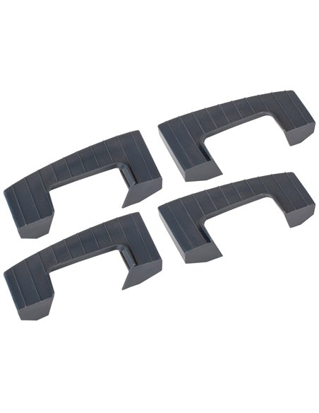 Hailo-9925-001-Juego de 4 extremos de peldaño para taburetes D60 StandardLine