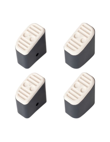 Hailo-9925-001-Juego de 4 extremos de peldaño para taburetes D60 StandardLine