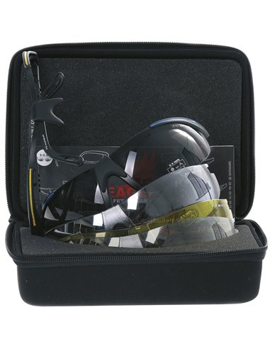 Eagle-RU4SG-Estuche de gafas de seguridad RUNNER Allseasons (4 en 1)
