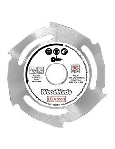 Leja Tools-KWSUNI115PRO6-Disco tronzador de 6 dientes KWS UNI PRO (Ø 115 mm)