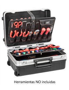 GT Line-REVO21WHPTS-Maleta portaherramientas con ruedas y bolsillos elásticos Revo21 2