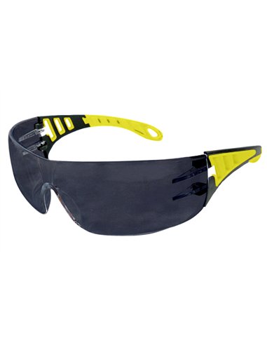 Eagle-EVOSY-Gafas de seguridad solares con patillas amarillas EVO