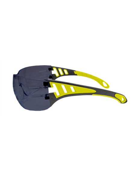 Eagle-EVOSY-Gafas de seguridad solares con patillas amarillas EVO