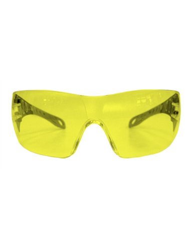 Eagle-EVOYGR-Gafas de seguridad alta visibilidad con patillas grises EVO