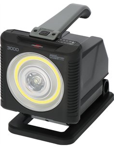 Brennenstuhl-1173730000-Foco de trabajo LED a batería Multi Battery System HL 3000 IP54