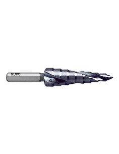 Ruko-101650-9P-Broca escalonada FLOWSTEP® HSS (5-12 mm)