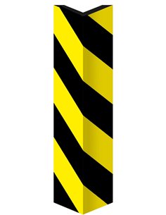 ATM-BA41707-Esquinera de espuma autoadhesiva negra y amarilla