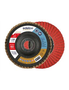 Edelco-EDCERA12580T29-Disco milhojas cerámico Cera Plus (125/80 base abombada)