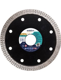 Edelco-EDF5125-Disco de diamante para gres F5 Ceraspeed (125x22 mm)