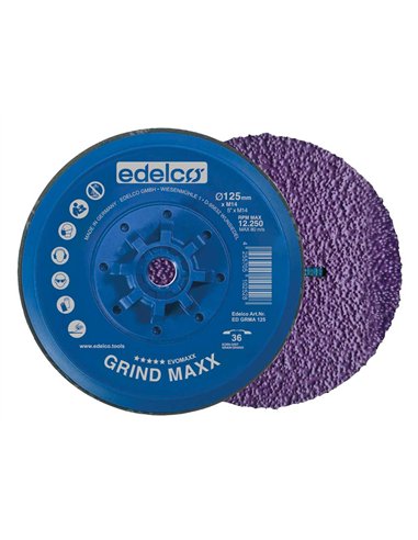 Edelco-EDGRMA11536-Plato de desbaste Grind Maxx (115 mm)