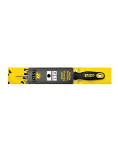 Erizo-EDBRF8-Escofina redonda fina de 8" con mango bimaterial y colgador