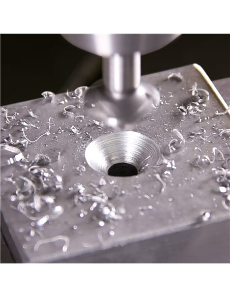 Ruko-102874-Avellanador cónico ULTIMATECUT 4S HSS DIN 355 90° (Ø 10,4 mm)