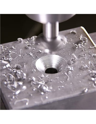 Ruko-102882-Avellanador cónico ULTIMATECUT 4S HSS DIN 355 90° (Ø 23,0 mm)