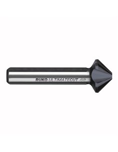 Ruko-102880P-Avellanador cónico ULTIMATECUT 4S HSS RUnaTEC DIN 355 90° (Ø 19,0 mm)