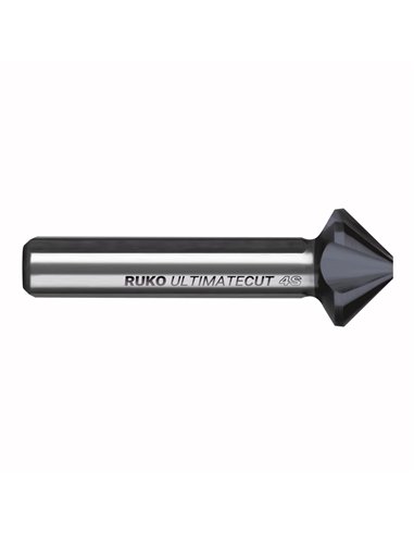 Ruko-102894P-Avellanador cónico ULTIMATECUT 4S HSS RUnaTEC DIN 355 90° (Ø 40,0 mm)