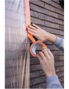 HPX-EO5025-Cinta americana ideal construcción 2000 Naranja (48mm x 25m) 2