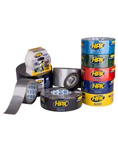 HPX-CB5010-Cinta americana Premium Plus 6200 Negro (48mm x 10m)