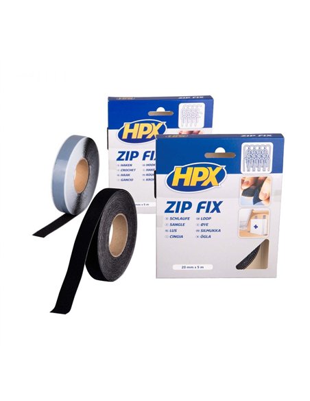 HPX-Z2005H-Cinta autoadhesiva Zip Fix (tipo gancho)