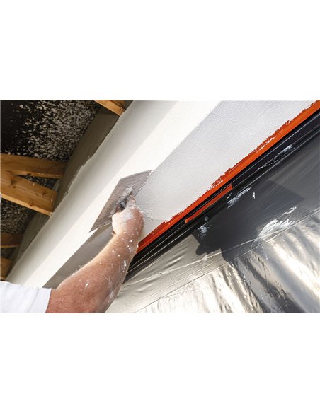 HPX-PE5033-Cinta de protección de PE para yeso Naranja (50mm x 33m)