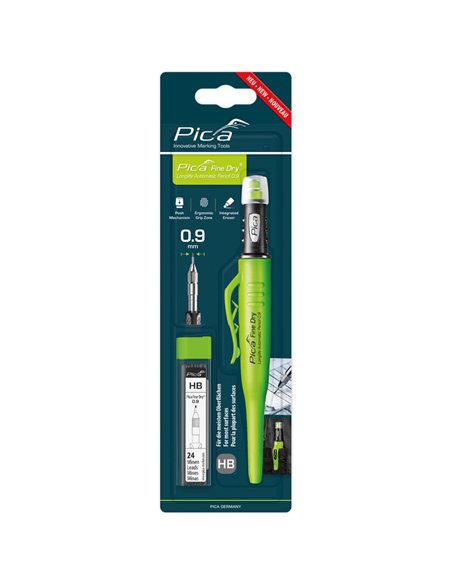 Pica-70703-Pack portaminas Fine Dry (7070) + repuesto minas grafito HB (7030)