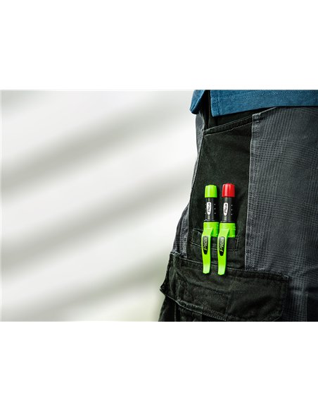 Pica-55801-Juego de 5 capuchones para Pica Dry (rojo, azul, verde, amarillo, y blanco)