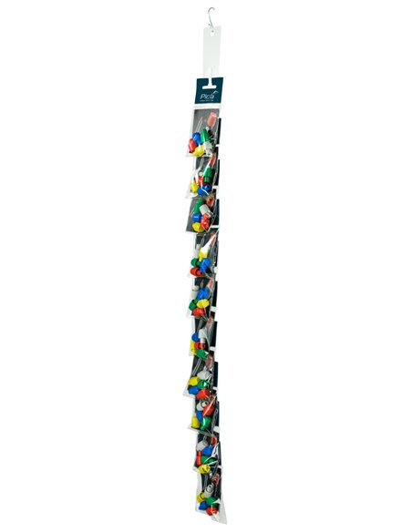 Pica-55801-Juego de 5 capuchones para Pica Dry (rojo, azul, verde, amarillo, y blanco)