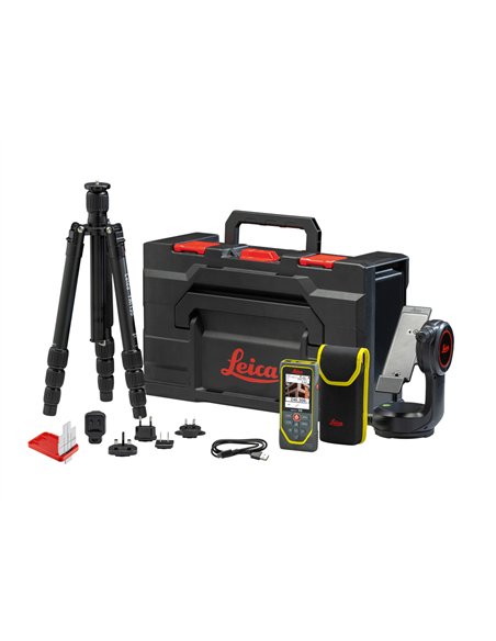 Leica Geosystems-950878-Set Disto X6 + Adaptador + Trípode