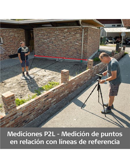 Leica Geosystems-950878-Set Disto X6 + Adaptador + Trípode