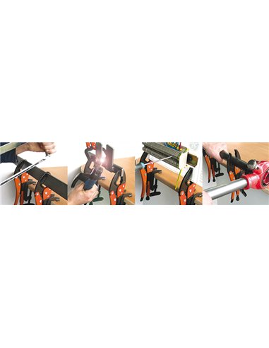 Grip-on-G1075-599-Soportes manos libres para tenazas grip de 10” o 7”+5”
