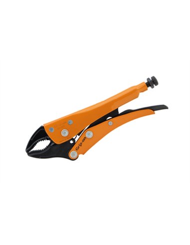 Grip-on-G121-10F489-Tenaza grip bocas curvas con cortante (238 mm)