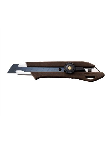 Olfa-WD-L/BRN-Cúter con bloqueo manual Woody
