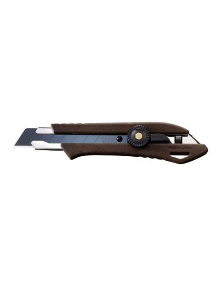 Olfa-WD-L/BRN-Cúter con bloqueo manual Woody