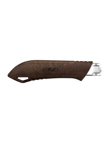 Olfa-WD-L/BRN-Cúter con bloqueo manual Woody