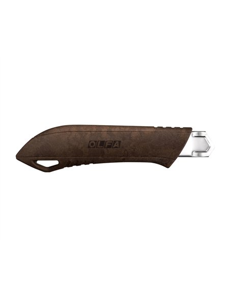 Olfa-WD-L/BRN-Cúter con bloqueo manual Woody