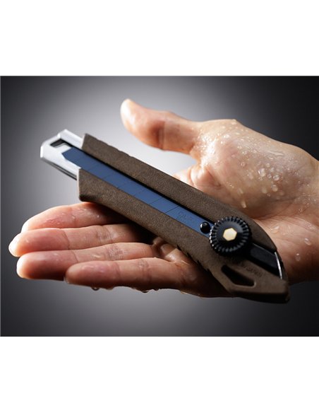 Olfa-WD-L/BRN-Cúter con bloqueo manual Woody