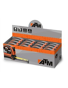 ATM-CO5M25/D-Flexómetro Compact 5m x 25mm (blister) 2