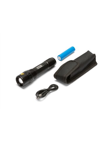 STAK-IMR90-Linterna recargable LED 800 lumen con función zoom PANTHER