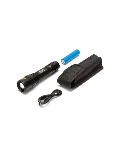 STAK-IMR90-Linterna recargable LED 800 lumen con función zoom PANTHER