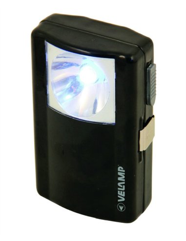 Velamp-ID72LED-Linterna petaca metálica LED 1*3R12